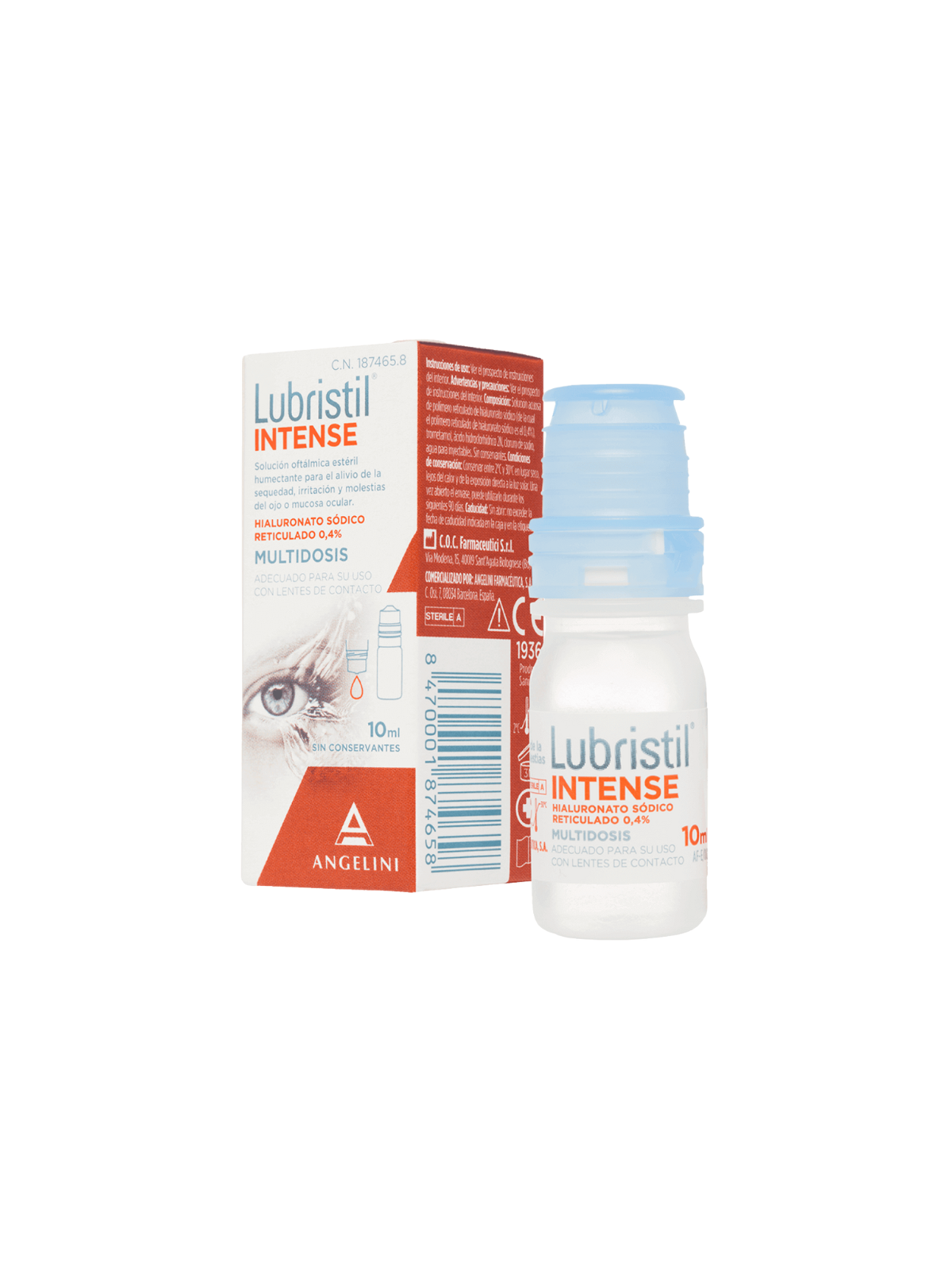 Lubristil intense multidosis 10 ml