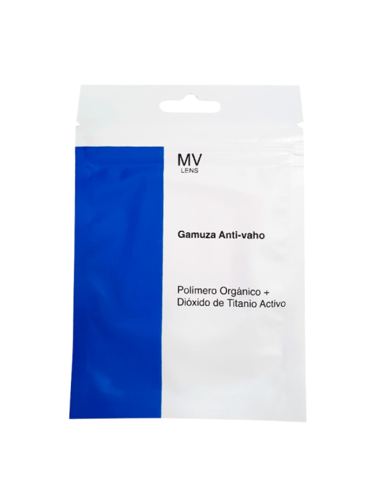 MV lens gamuza limpiadora antivaho