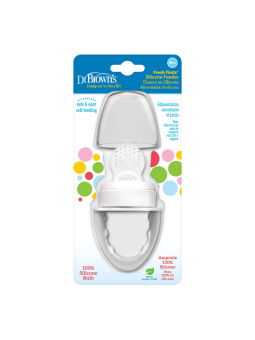 Dr brown´s alimentador antiahogo de silicona gris 4 m