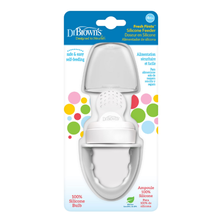 Dr brown´s alimentador antiahogo de silicona gris 4 m