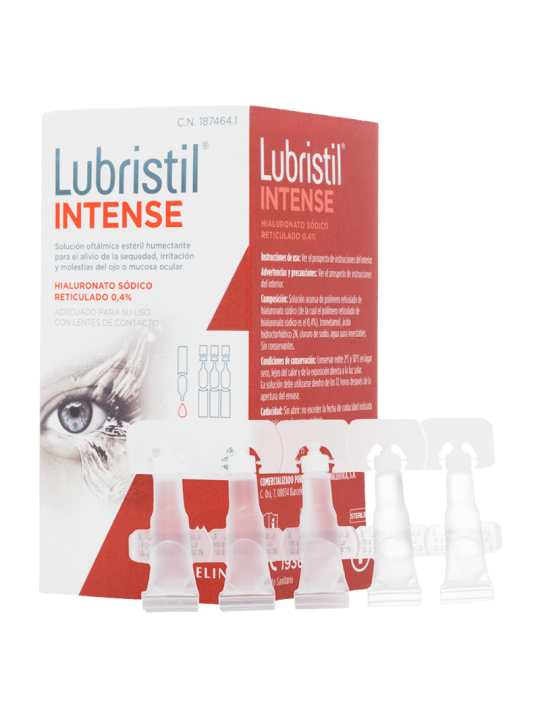 Lubristil intense solución oftálmica unidosis