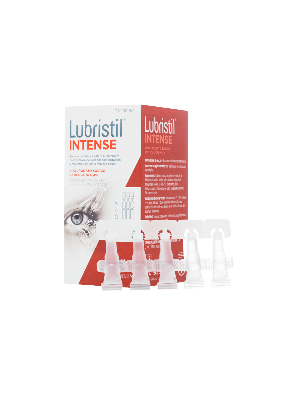 Lubristil intense solución oftálmica unidosis