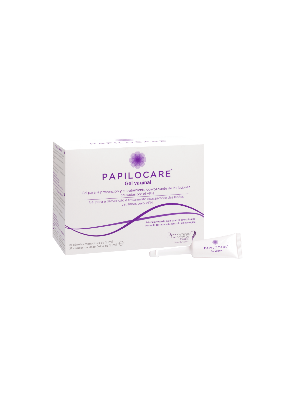 Papilocare gel vaginal 21 cánulas