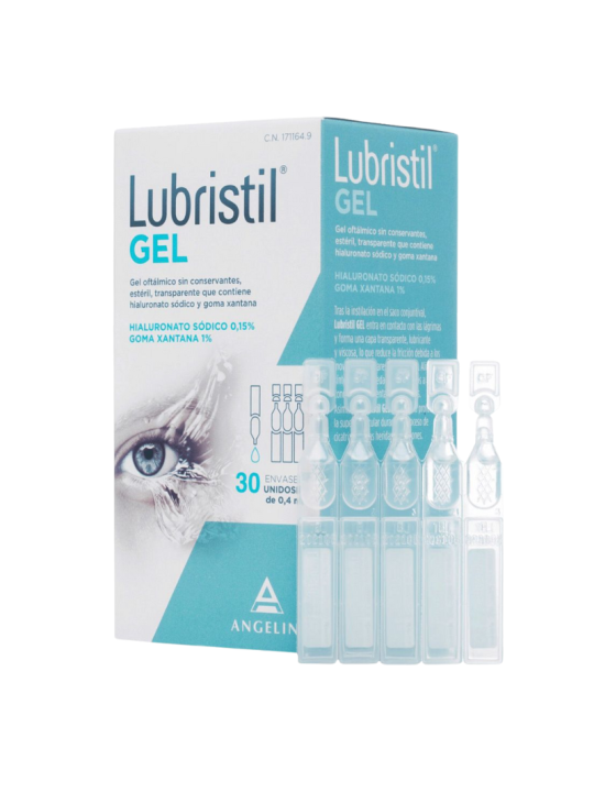 Lubristil gel oftálmico 30 monodosis