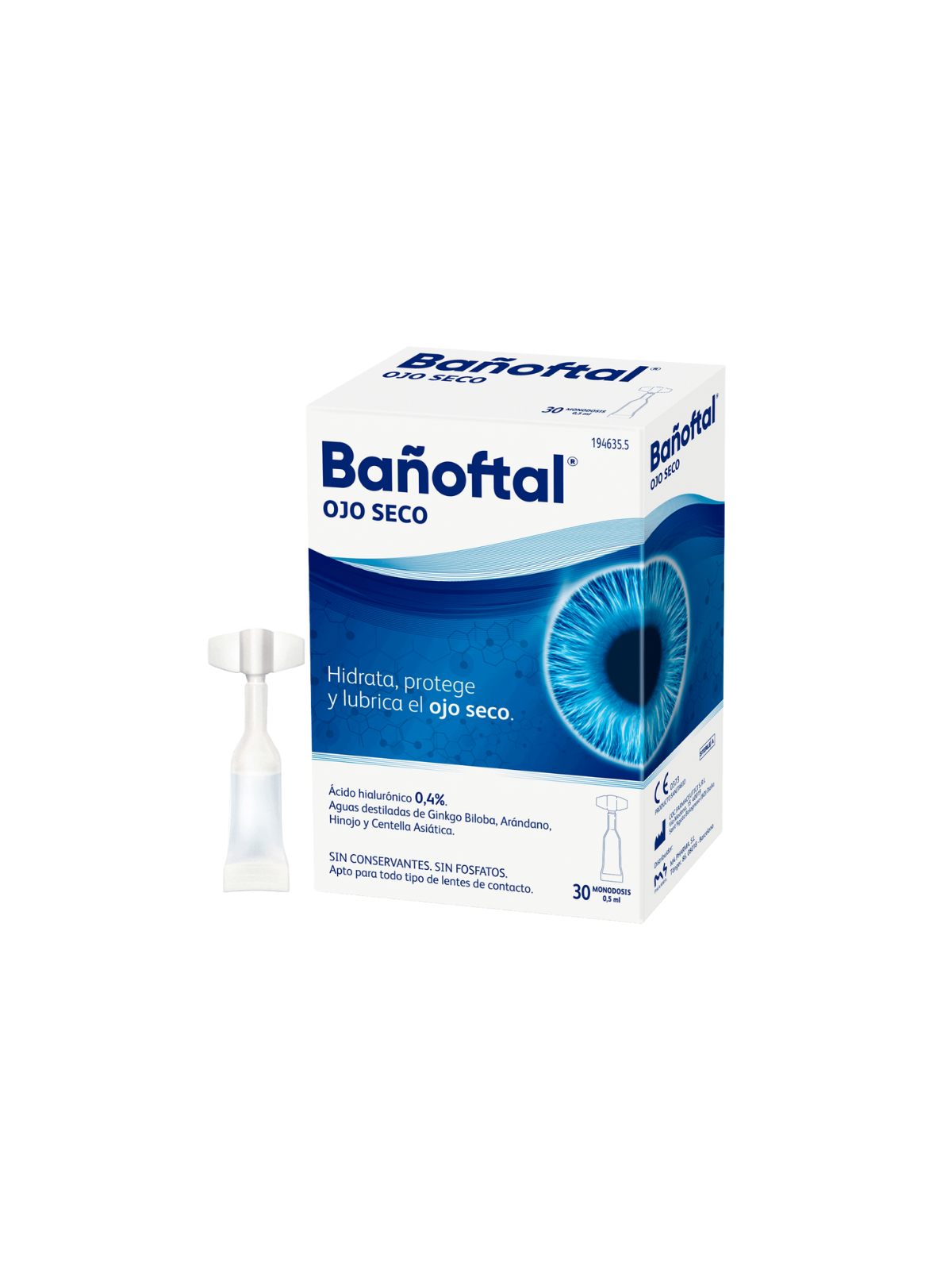 Bañoftal ojo seco monodosis
