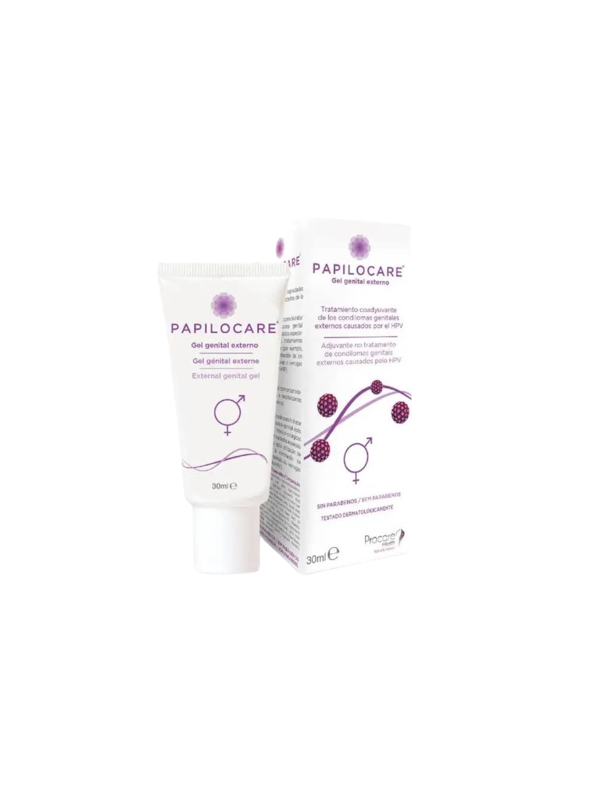 Papilocare gel genital externo 30 ml