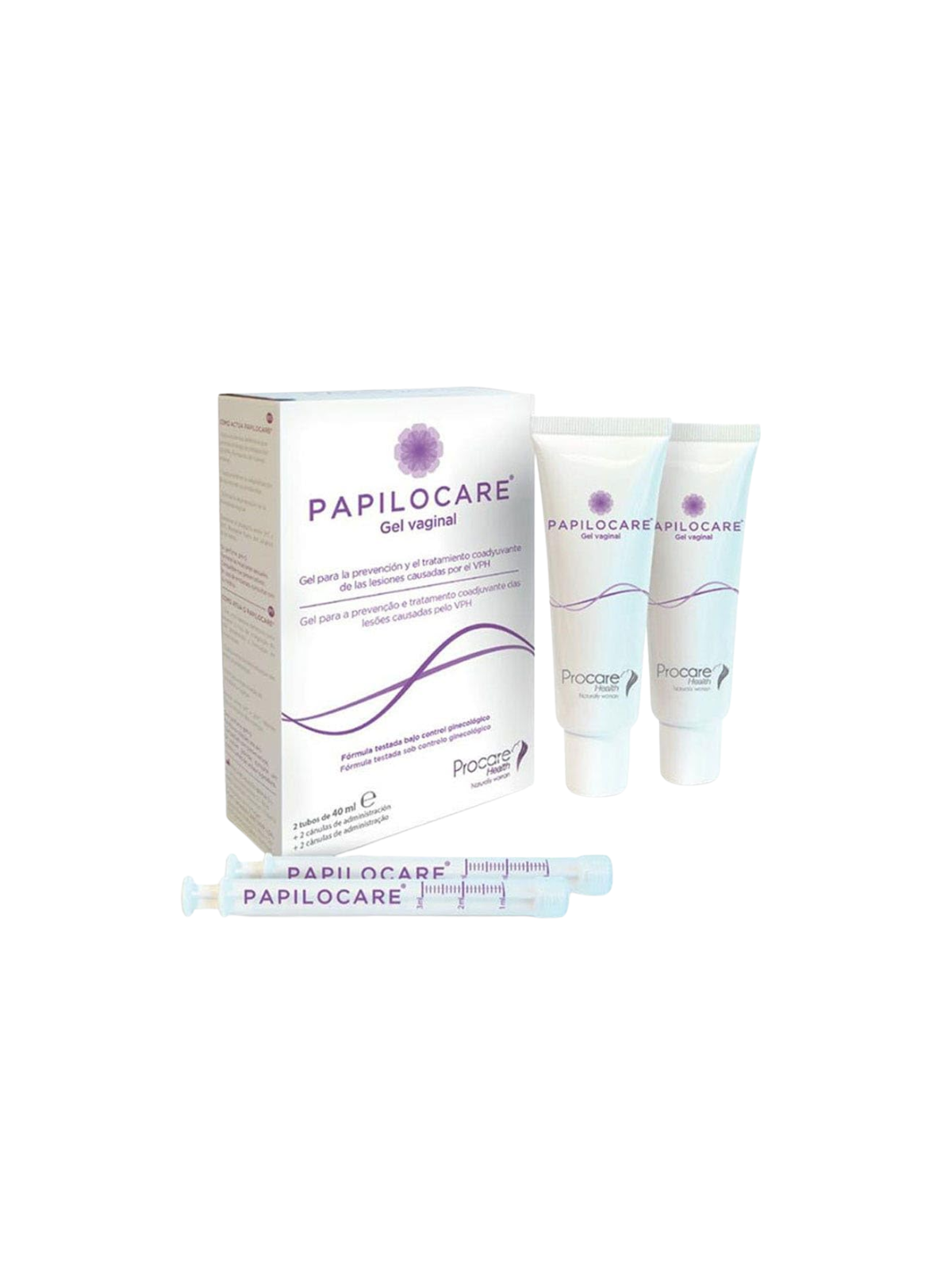 Papilocare gel vaginal 2 tubos x 40 ml