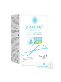 Idracare gel hidratante vaginal 8 canulas monodosis 5 ml