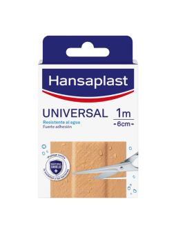 Hansaplast universal aposito adhesivo tira 1 x 6 cm