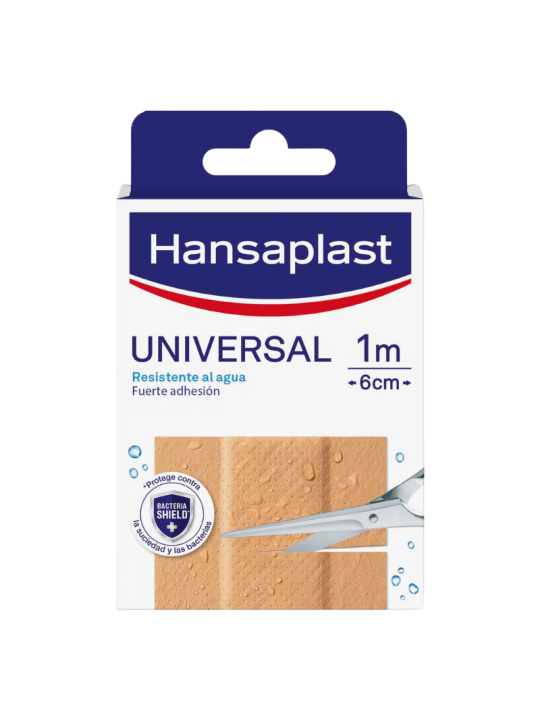 Hansaplast universal aposito adhesivo tira 1 x 6 cm