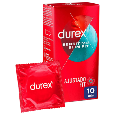 Durex Sensitivo Slim Fit 10 unidades