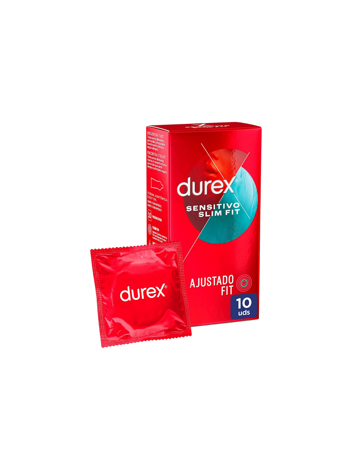 Durex Sensitivo Slim Fit 10 unidades