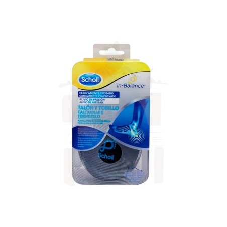 Plantillas tobillo y talon scholl in-balance talla l 1 par