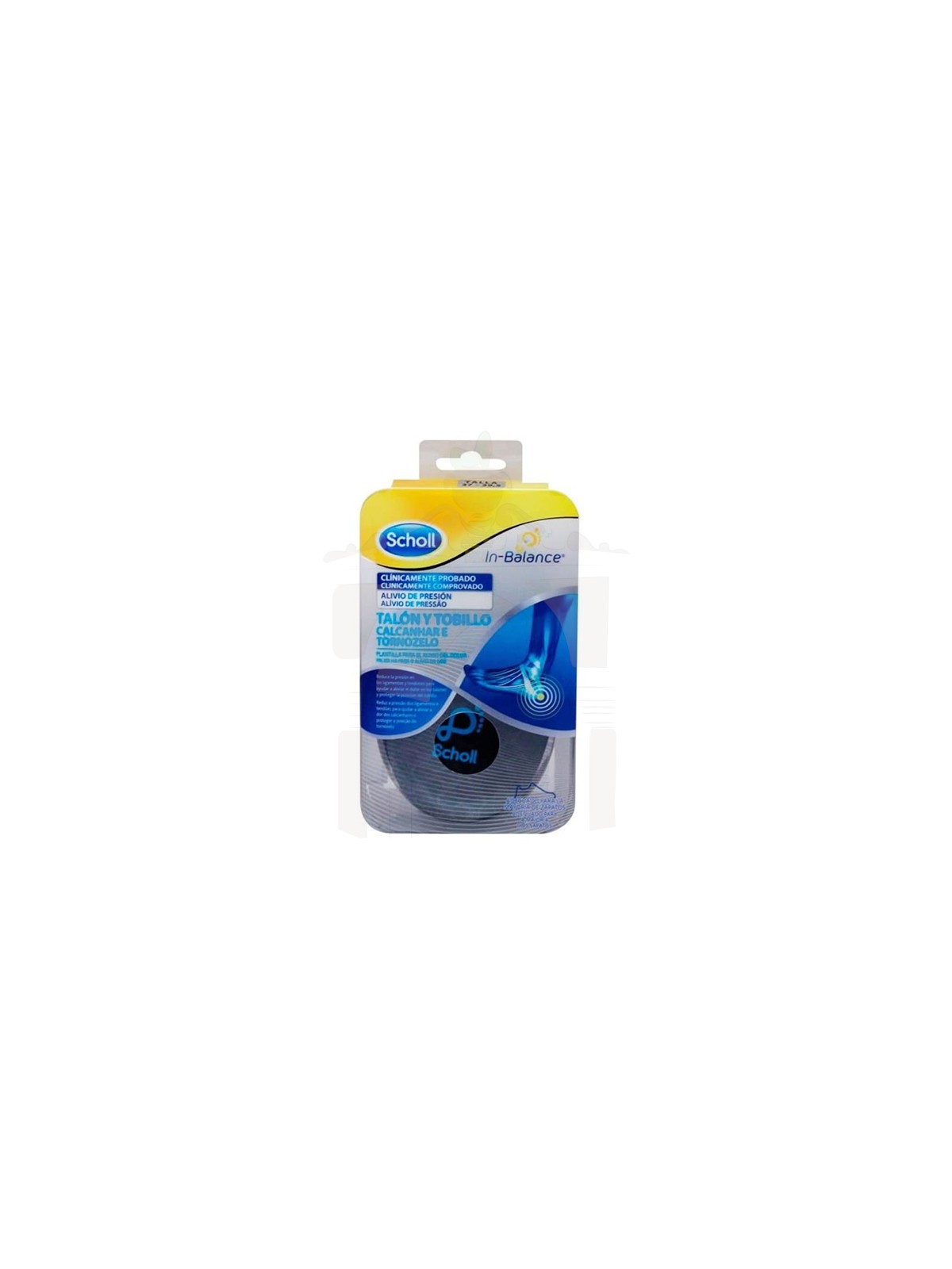 Plantillas tobillo y talon scholl in-balance talla l 1 par