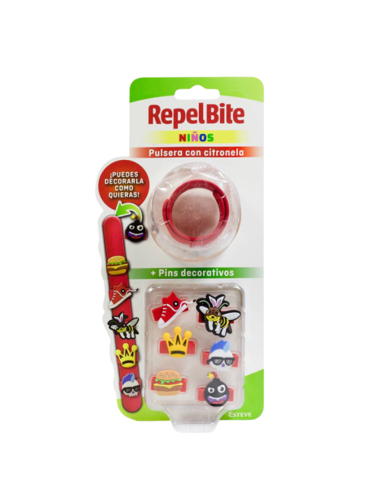 Repel bite niños pulsera con citronela custom