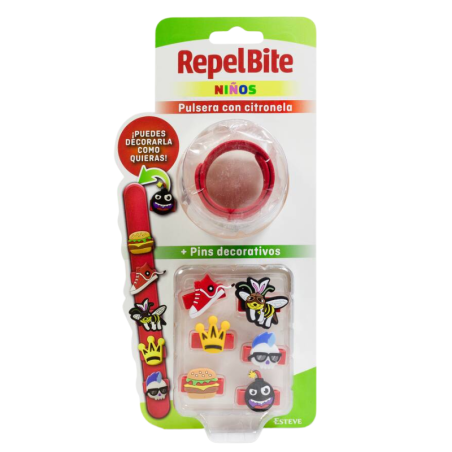 Repel bite niños pulsera con citronela custom
