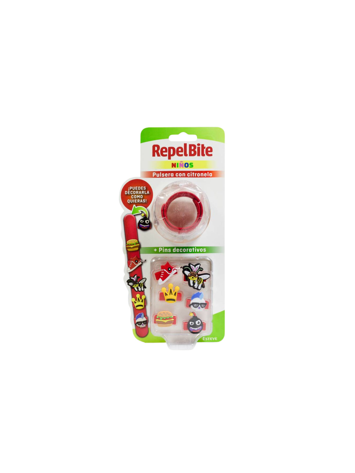 Repel bite niños pulsera con citronela custom