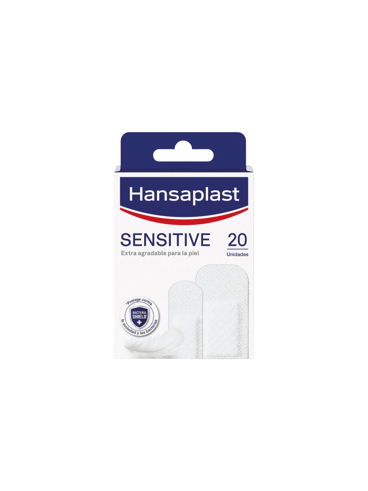 Hansaplast sensitive aposito adhesivo 2 tamaños 20 apositos