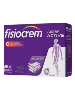 Fisiocrem parche active 4 uni