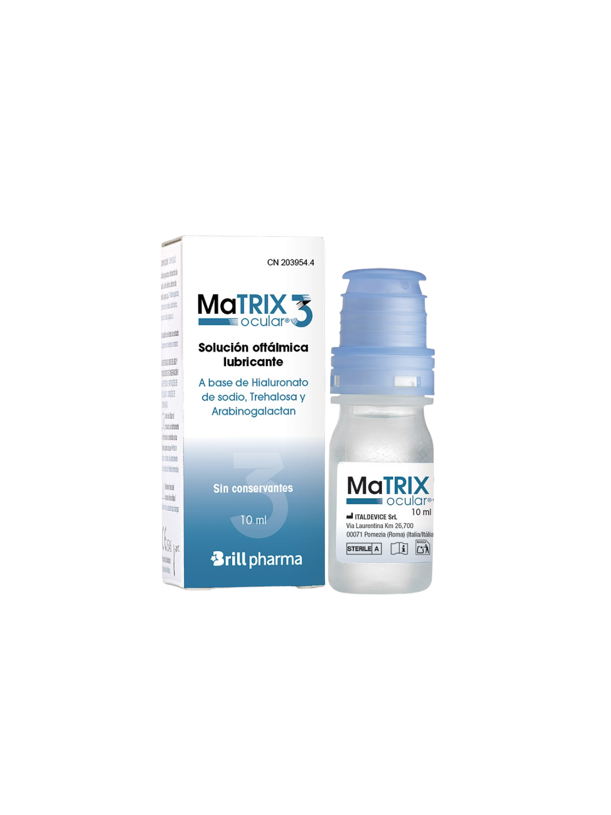 Matrix ocular 3 solución lubricante oftálmica 10 ml