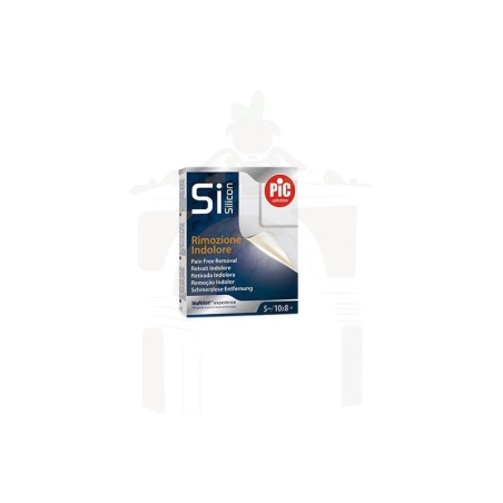 Pic si silicon aposito adhesivo silicona postoperatorio tnt 5 unidades 10 cm x 8 cm