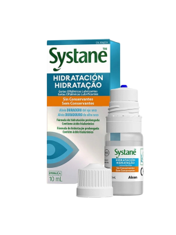 Systane Hidratación gotas oftálmicas lubricantes 10 ml (sin conservantes)