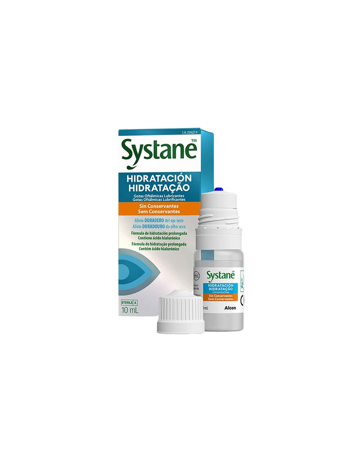 Systane Hidratación gotas oftálmicas lubricantes 10 ml (sin conservantes)