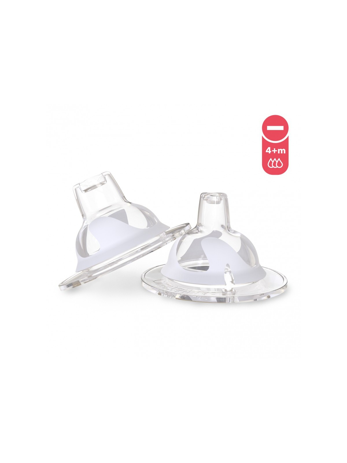 Twistshake tetina anticolico silicona x2 t/spout pico +4 meses