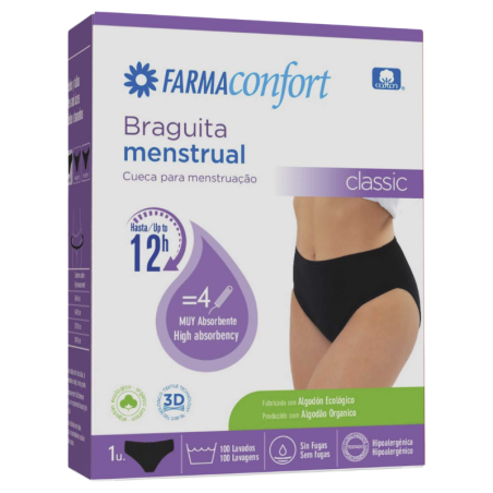 Farmaconfort braguita menstrual classic talla S