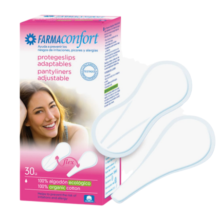 Farmaconfort flex protege slip adaptables 30 u
