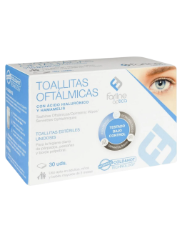 Farline toallitas oftalmicas AH cold&hot 30 toallitas