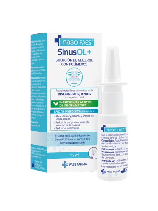 Naso Faes Sinusol+ spray nasal 15 ml
