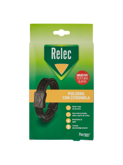 Relec pulsera aromática negra