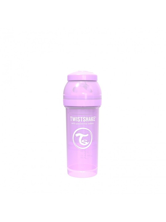 Twistshake biberon anticolico pastel morado 260 ml