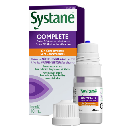 Systane complete sin conservantes 10 ml