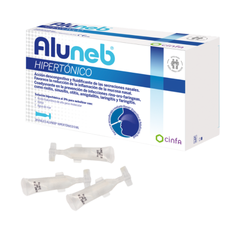 Aluneb Hipertónico 20 viales 5 ml