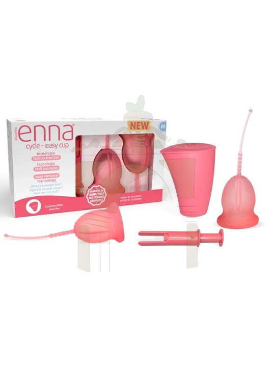 Enna cycle easy  copa menstrual con aplicador talla m