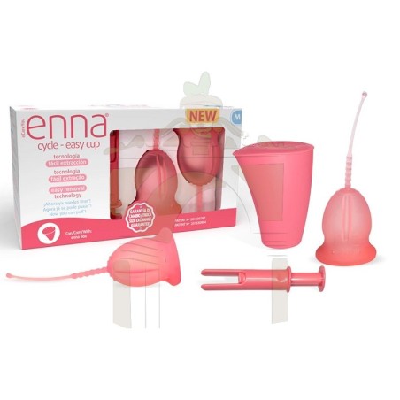 Enna cycle easy  copa menstrual con aplicador talla m