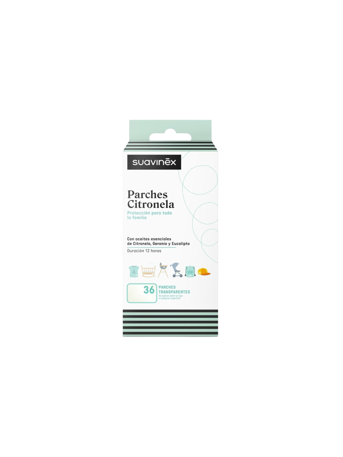 Suavinex parches con citronela 36 parches