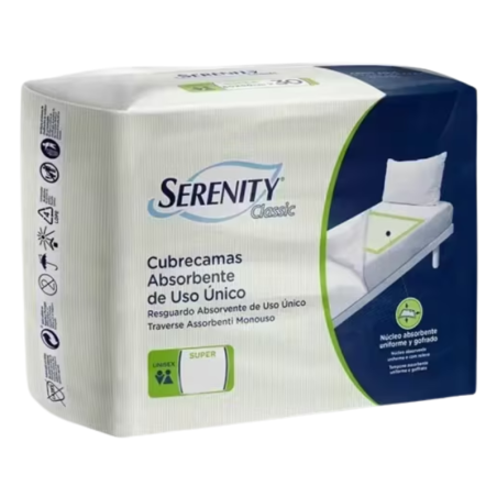 Serenity Expert Protect Super salvacamas 180x90 cm 20 unidades
