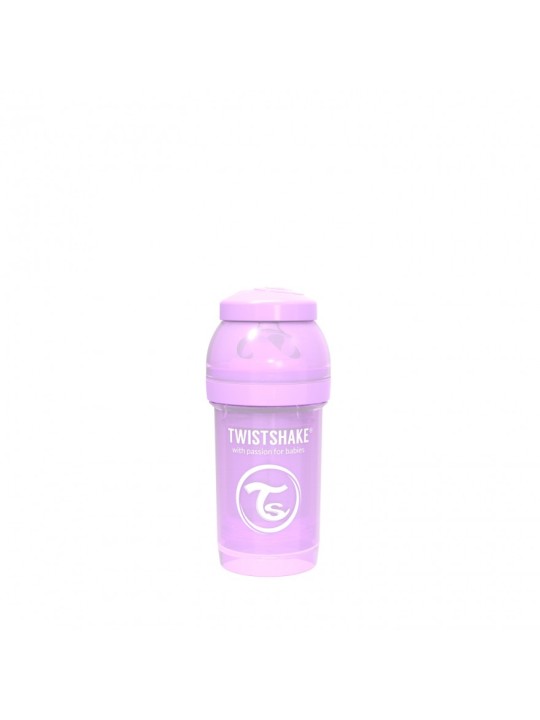 Twistshake biberon anticolico pastel morado 180 ml
