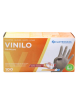 Cuatrogasa Guantes de Vinilo Sin Polvo Talla L 8 - 9 100 unidades