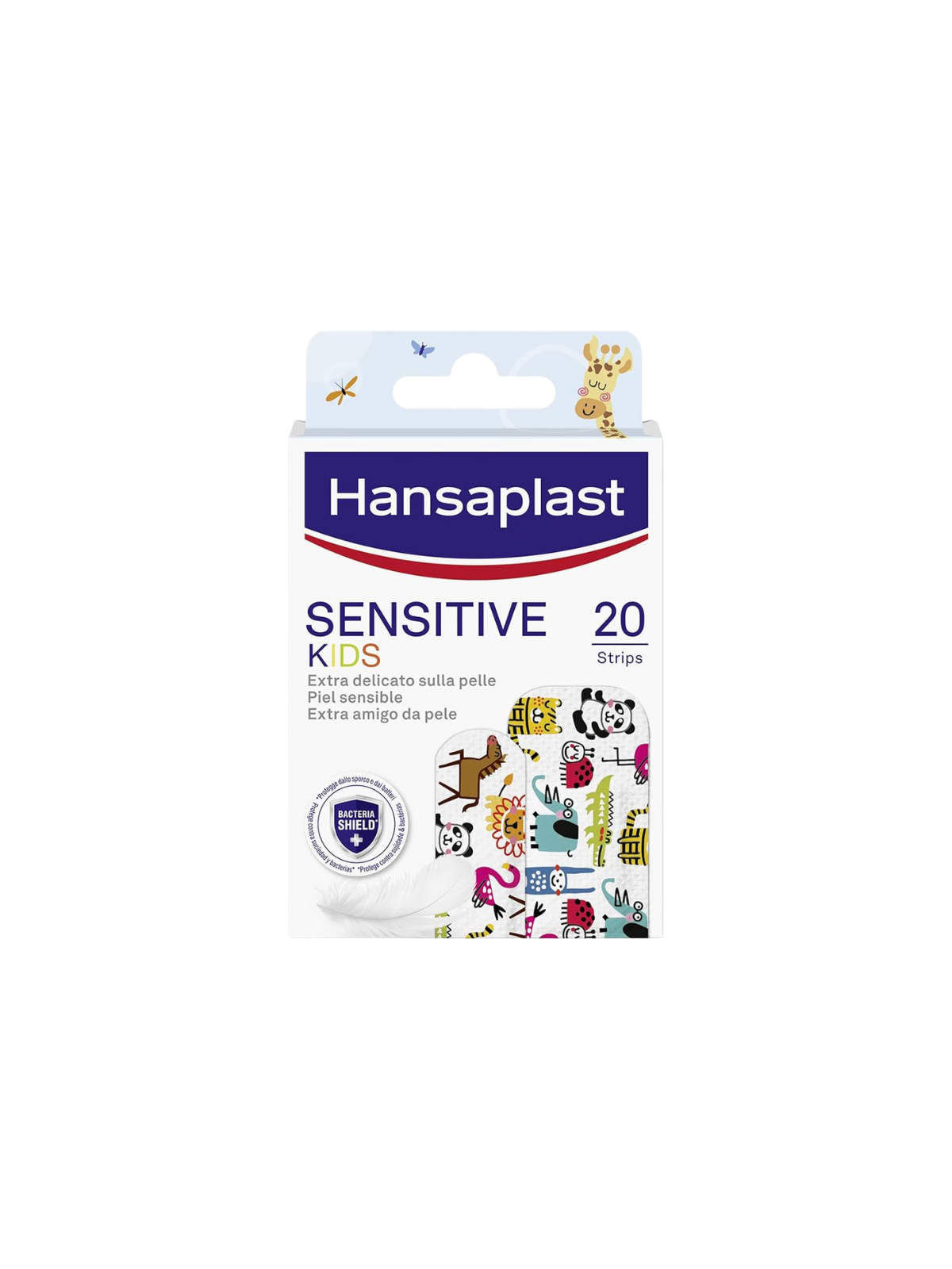 Hansaplast sensitive kids 20 uds