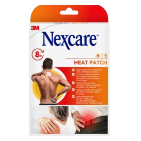 Nexcare parche calor 5uds  9.5 X 13cm