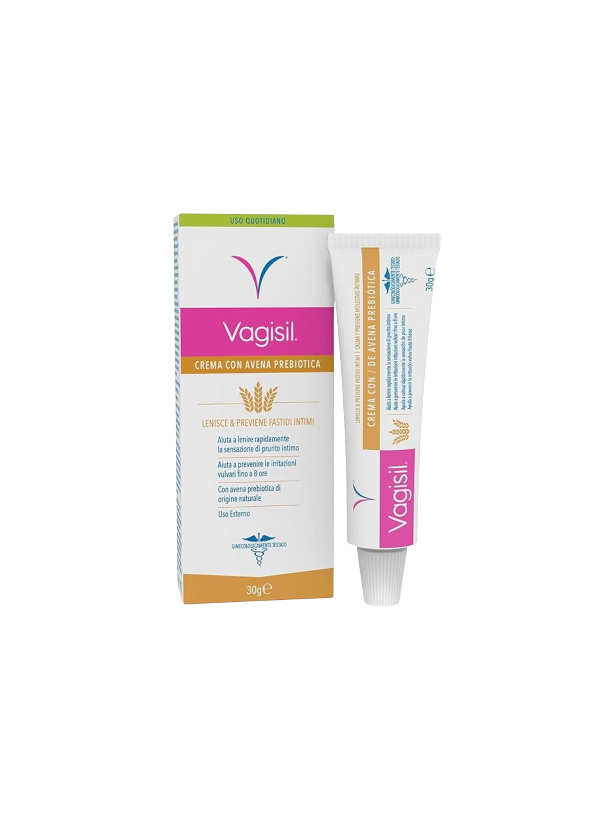 Vagisil Crema de Avena Prebiótica 30 g