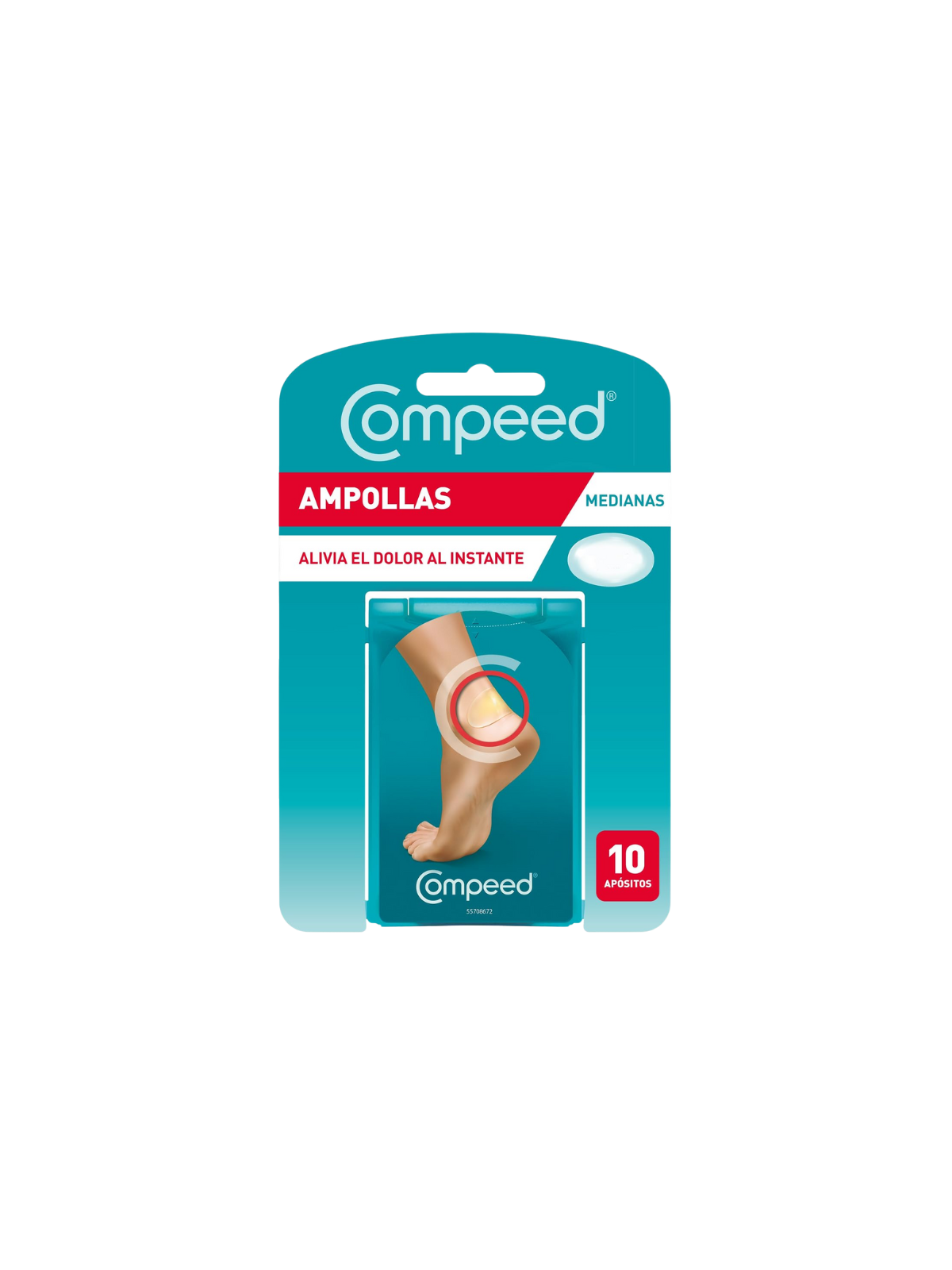 Compeed ampollas talla mediana 10 unidades pack ahorro