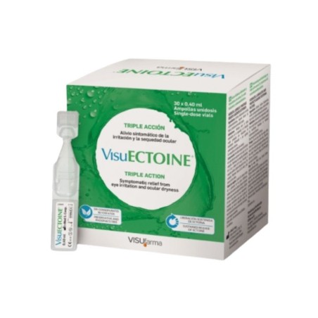 Visuectoine 30 ampollas unidosis 0,4ml