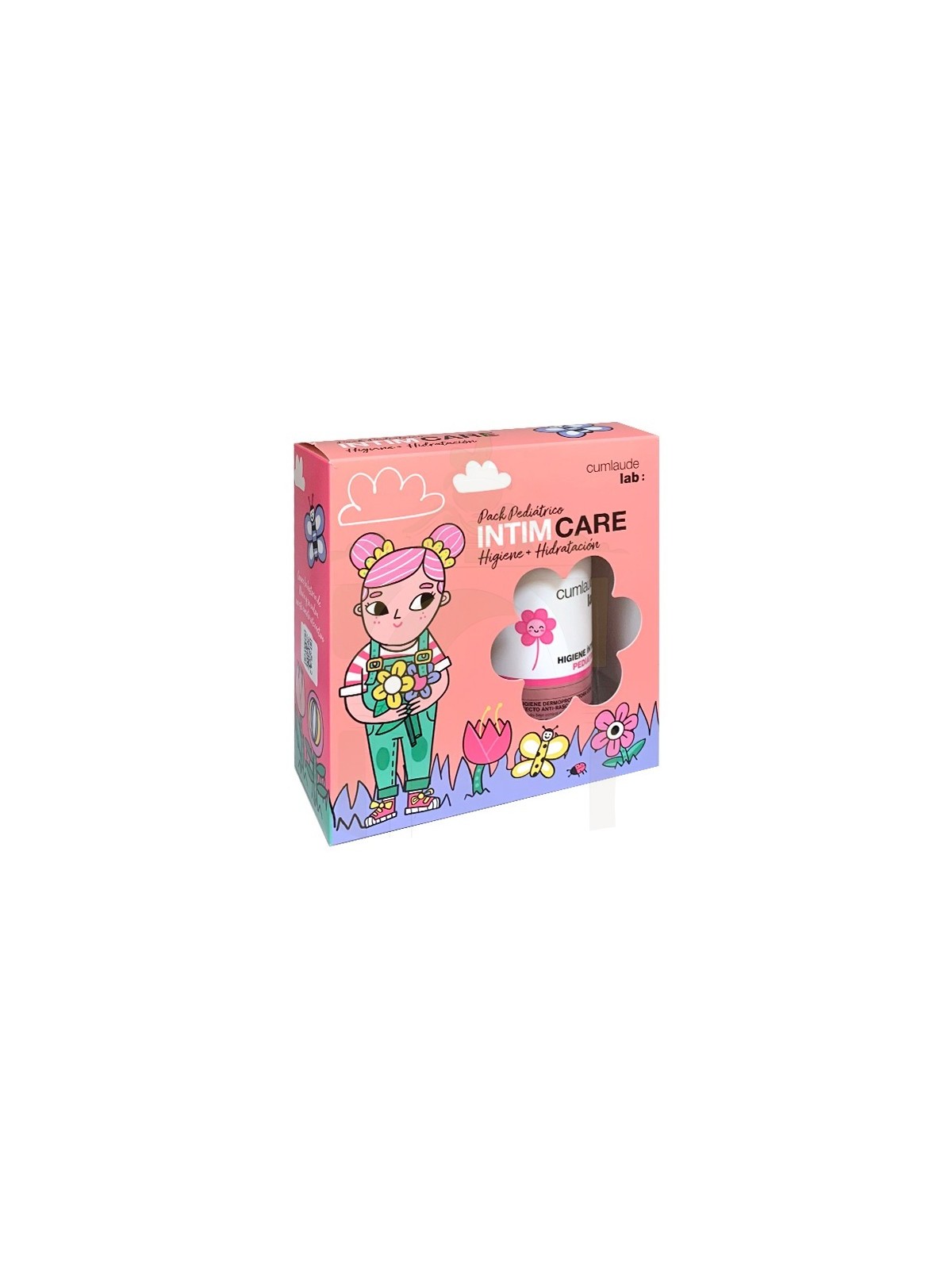 Cumlaude Pack Pediátrico Higiene Íntima 250 ml e Hidratante Externo 30 ml