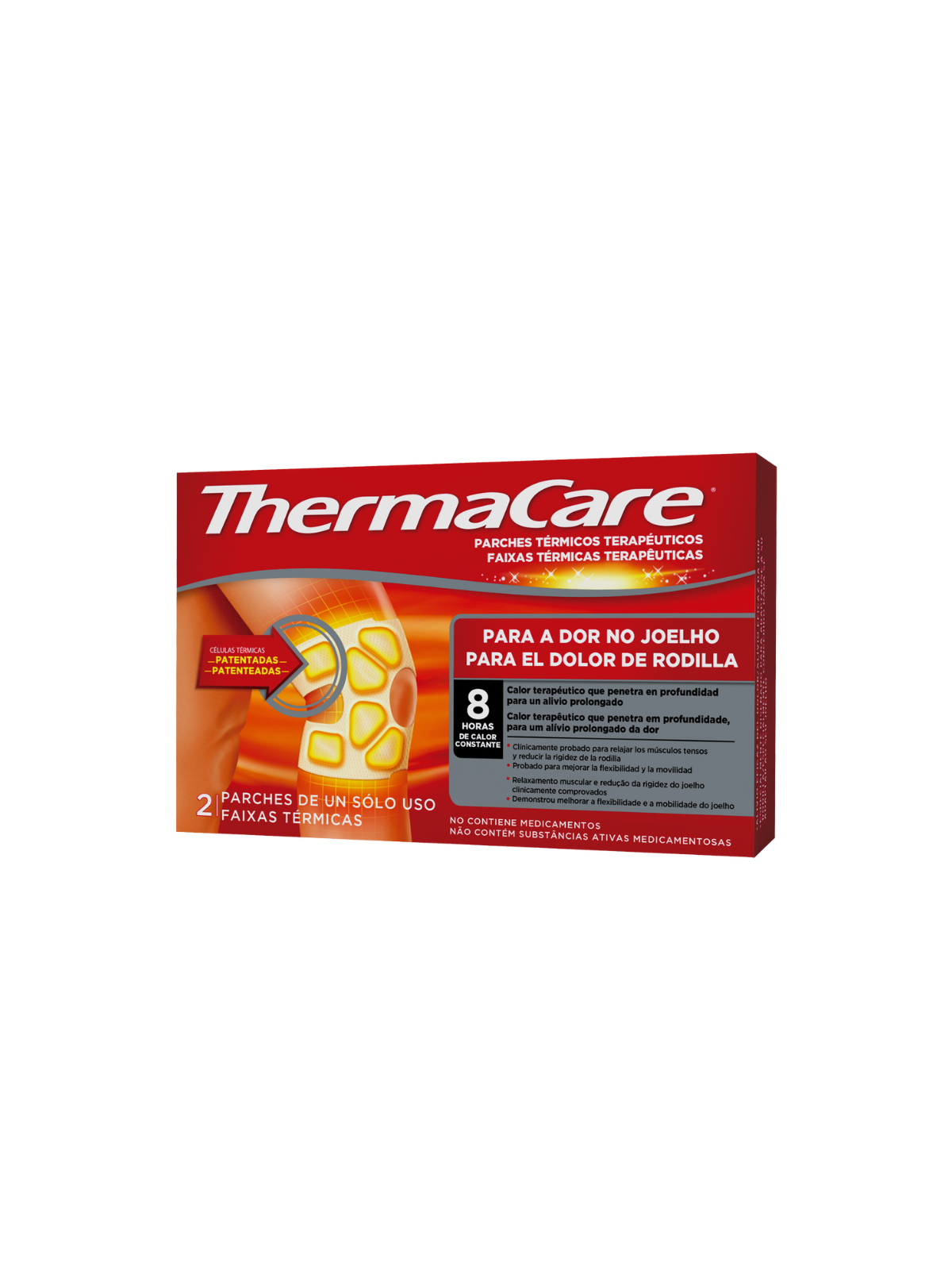 Thermacare Parche Térmico Rodilla 2 unidades