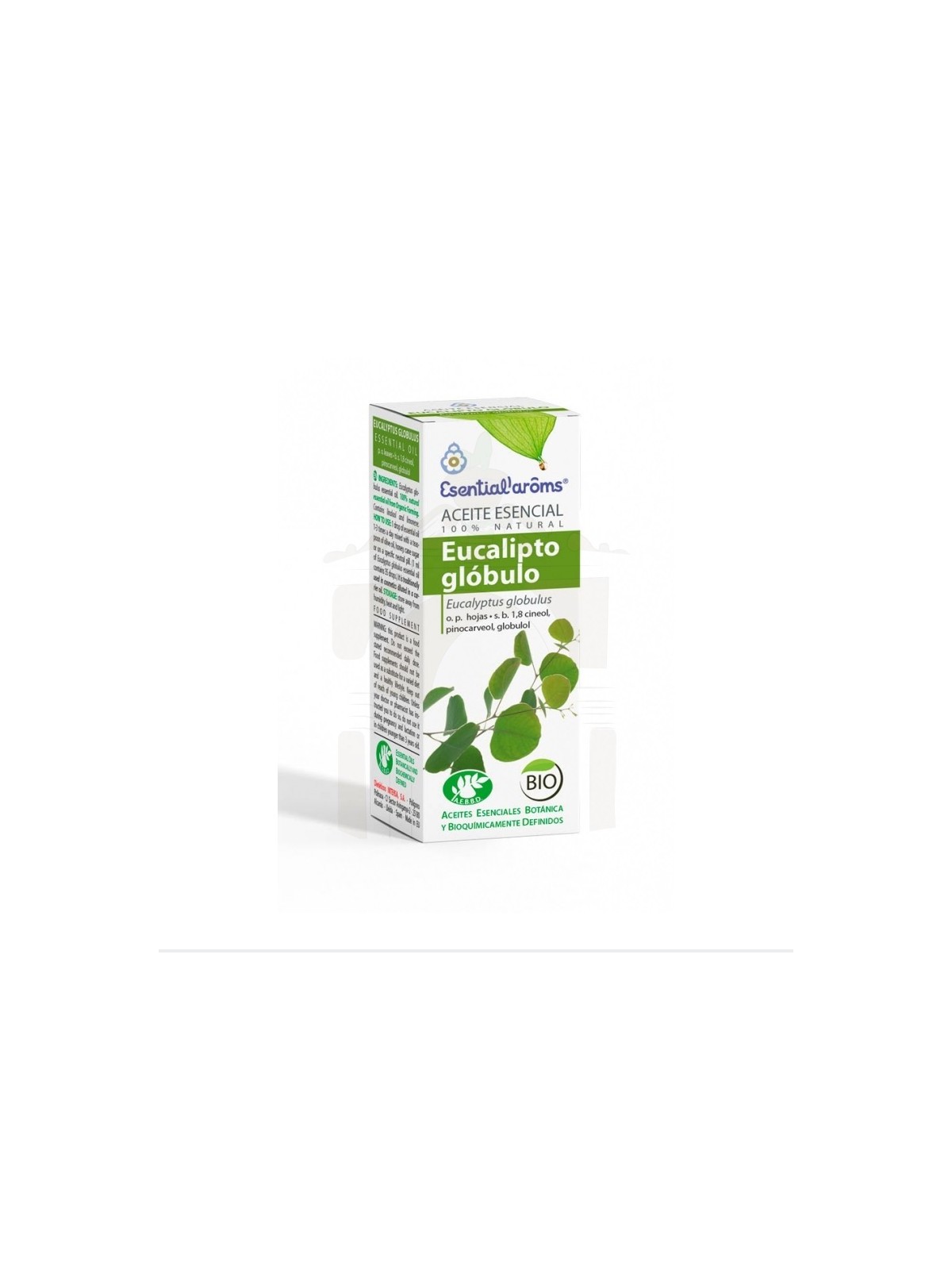 Esential Aroms Aceite Esencial Eucalipto Glóbulo BIO 10 ml